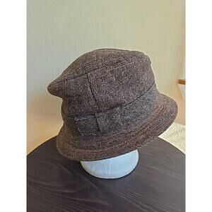 Millars 100% Virgin Wool Men's Brown Hat Fedora Size 7